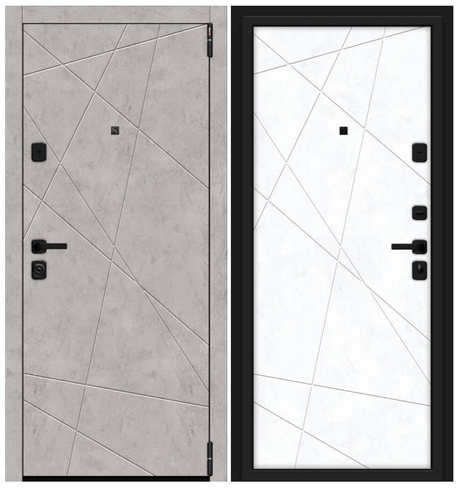 Porta M 15.15 Grey Art/Snow Art