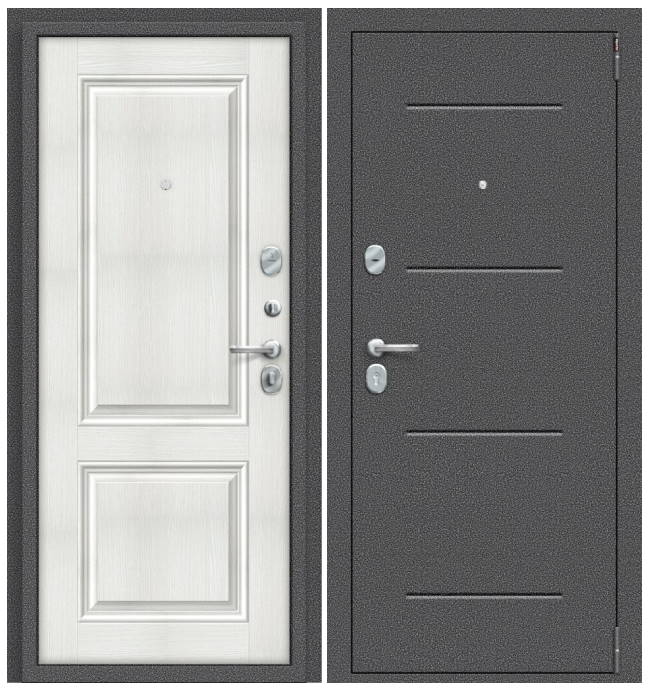 Porta S 104.К32 Антик Серебро/Bianco Veralinga